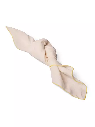 FYNCH-HATTON | Leinenservietten 4 tlg. 50x50cm  Elephant Grey | beige